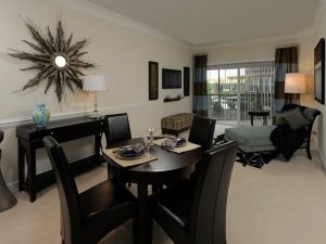 Chelsea West living and dining area